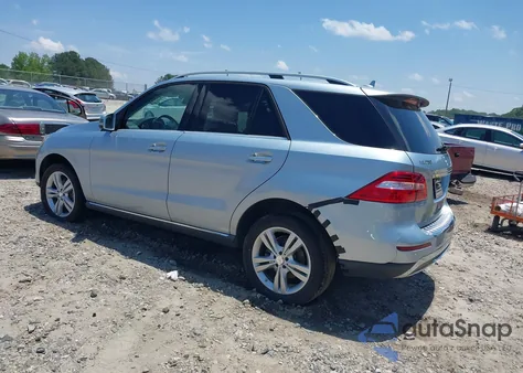 2014 Mercedes-Benz Ml 350 from USA, damaged, VIN 4JGDA5JB1EA322574